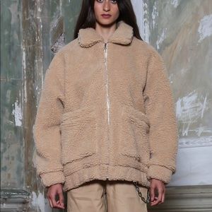 I.AM.GIA Pixie Teddy Coat- Caramel